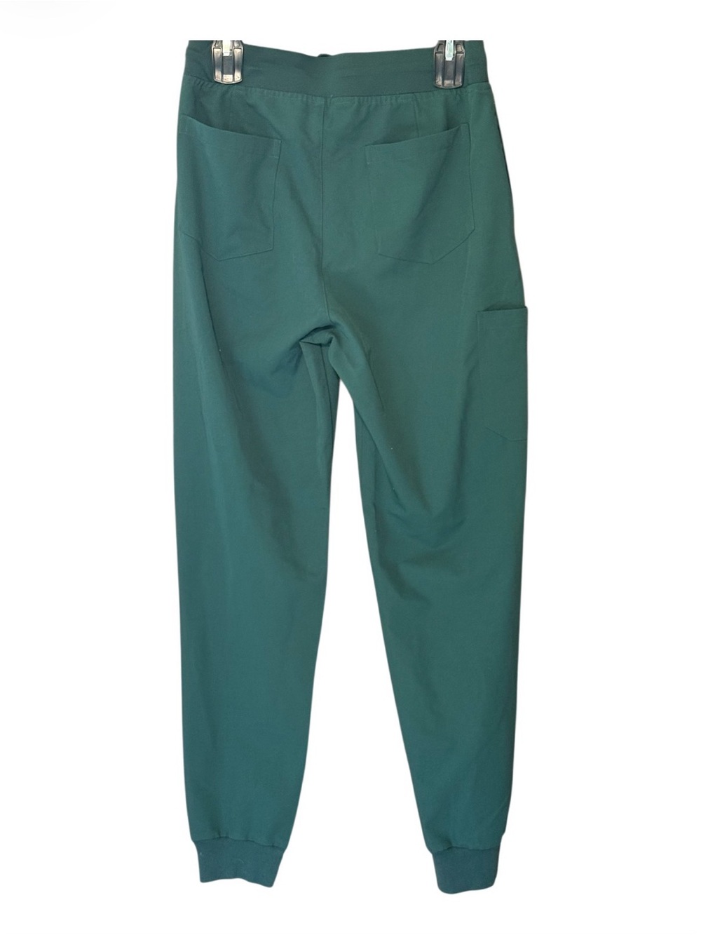 Mandala Equa-Tek High Waisted Jogger Scrub Pants Hunter Green Small Tall - Picture 3 of 3